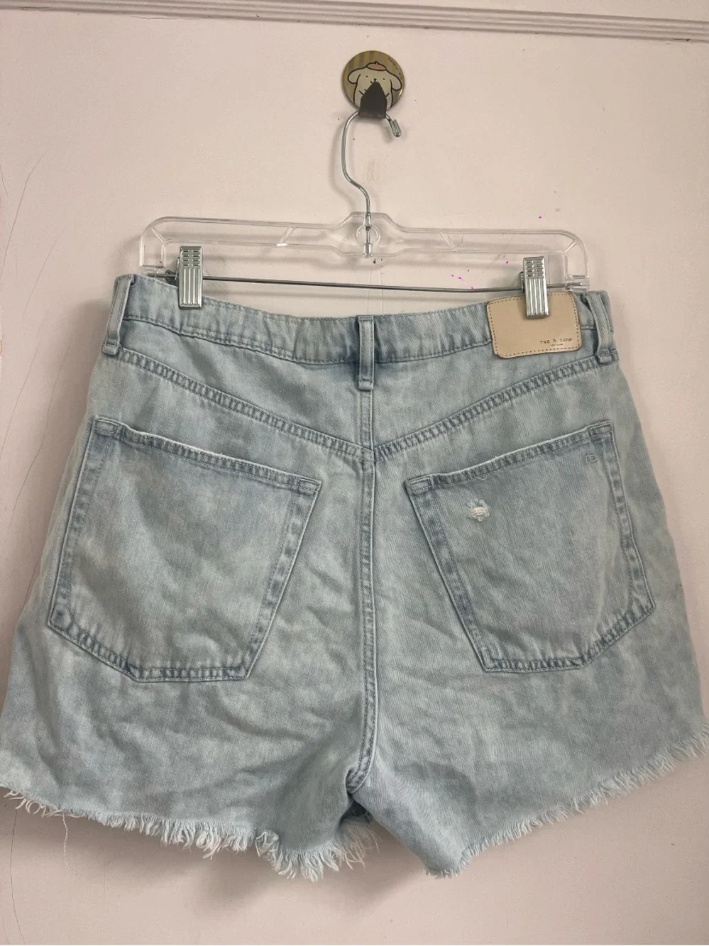 Rag & Bone denim cutoff shorts jorts Size 29 $198